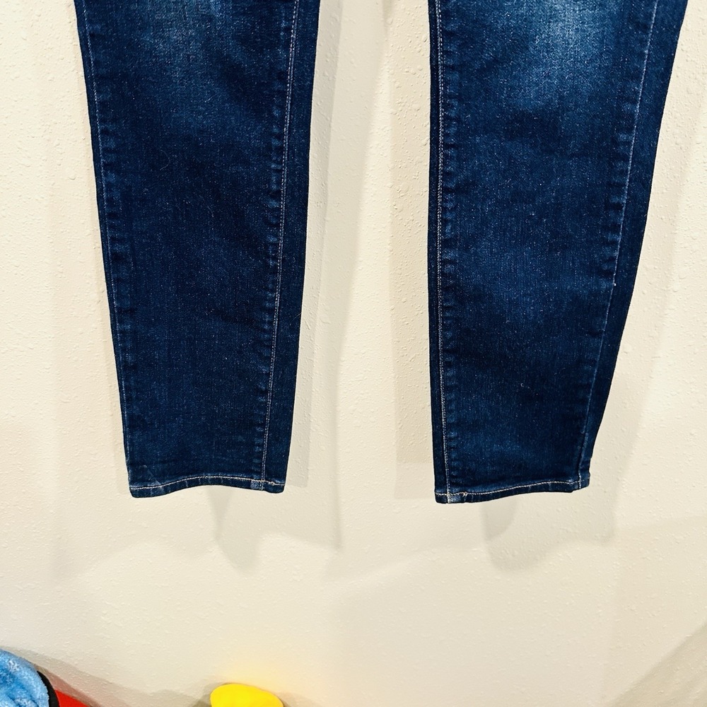 PAIGE Skyline Skinny Jeans Women's - Dark Wash Stretch‎ Blue Denim Pants Sz 29 - Picture 4 of 15